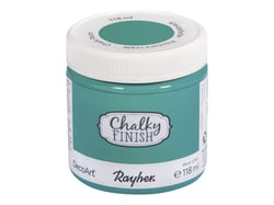 Peinture - DecoArt Chalky Finish - Vert Marin Craie - 118 ml - Rayher