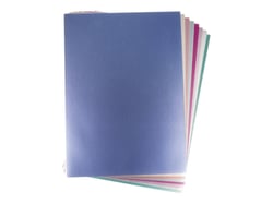 Ramette de 8 feuilles de papier Metallic A4