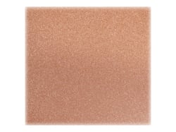 Papier créatif - 30,5 x 30,5 cm - paillettes fines cuivre