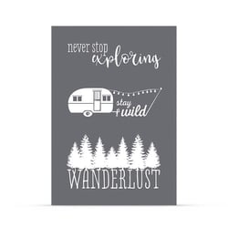 Pochoir Wanderlust A5 - Rayher