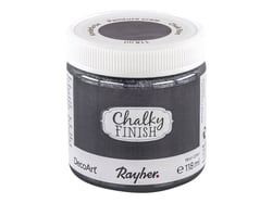 Peinture - DecoArt Chalky Finish - Anthracite Craie - 118 ml - Rayher