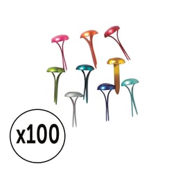 Sachet pinces à tête ronde 4 mm x 100