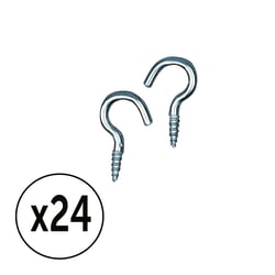24 crochets vis zinc - 20mm