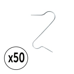 50 suspensions pour boules - platine