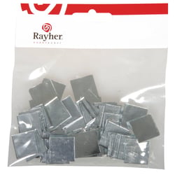 Lot de 50 carrés de mosaïque miroir autocollants Rayher - 2 x 2 cm