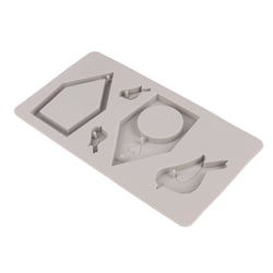 Moule en silicone Rayher - Nichoir et oiseaux