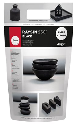 Poudre Raysin 250 Rayher - Noir - 4 kg