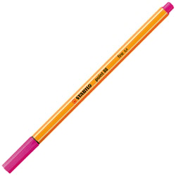 Stylo feutre STABILO point 88 - Rose foncé - Pointe fine