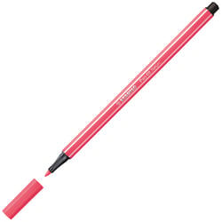 Feutre de dessin pointe moyenne - STABILO - Rouge fluo - Pen 68