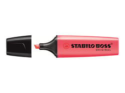 Lot de 8 surligneurs pointe large - STABILO - Couleurs assorties - BOSS ORIGINAL