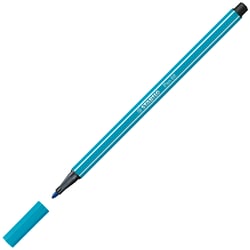 Feutre de dessin pointe moyenne - STABILO - Bleu turquoise - Pen 68