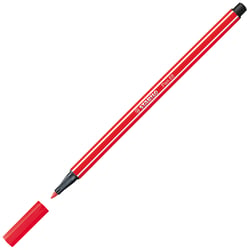 Feutre de dessin pointe moyenne - STABILO - Rouge - Pen 68