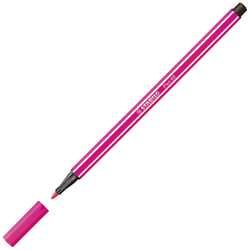 Feutre de dessin pointe moyenne - STABILO - Rose foncé - Pen 68
