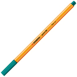 Stylo feutre STABILO point 88 - Bleu vert - Pointe fine