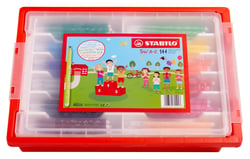 Lot de 144 feutres de coloriage pointe moyenne  - STABILO - Couleurs assorties - Trio A-Z