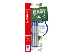 Lot de 3 recharges encre effaçable STABILO - EASYoriginal - Bleu - 0,3 mm