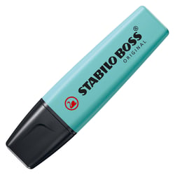 Surligneur pointe large - STABILO - Touche de turquoise - BOSS ORIGINAL Pastel