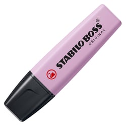 Surligneur pointe large - STABILO - Brume de lilas - BOSS ORIGINAL Pastel