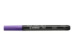 Marqueur pointe fine - STABILO - Violet - FREE acrylic T100