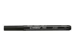Marqueur pointe fine - STABILO - Noir - FREE acrylic T100
