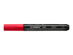 Marqueur pointe moyenne - STABILO - Rouge foncé - FREE acrylic T300