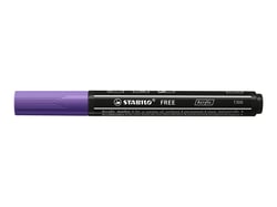 Marqueur pointe moyenne - STABILO - Violet - FREE acrylic T300