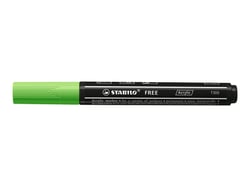 Marqueur pointe moyenne - STABILO - Vert clair - FREE acrylic T300