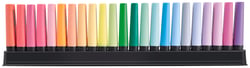 Lot de 23 surligneurs pointe large - STABILO - Couleurs assorties - BOSS ORIGINAL ARTY
