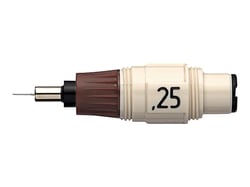 Pointe de rechange pour Isograph - Noir - 0.25 mm - rOtring