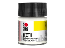 Peinture textile - 50ml - blanc