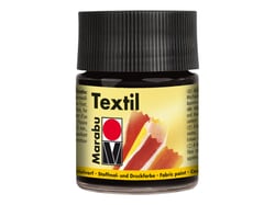 Peinture textile - 50ml - noir