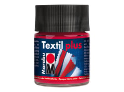 Peinture textile Plus - 50ml - carmin