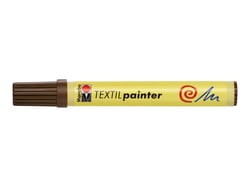 Marqueur textile - Marabu Textil painter 2-4mm - brun moyen