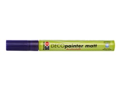 Feutre - Deco painter matt - Aubergine Mat - 3 - 4 mm - Marabu