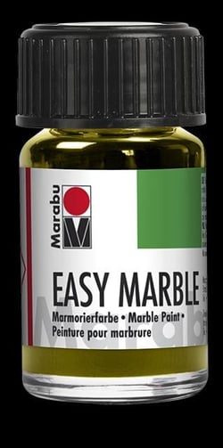 Peinture pour marbrure Marabu Easy Marble - Cristallin 101 - 15 ml