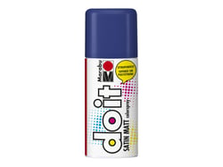 Peinture satinée en bombe - Marabu Do it 150 ml - bleu nuit