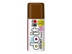 Peinture satinée en bombe - Marabu Do it 150 ml - cacao