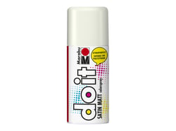 Peinture satinée en bombe - Marabu Do it 150 ml - blanc