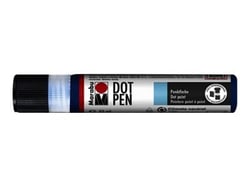Marqueur peinture - Dot pen - 25 ml - bleu moyen - Marabu