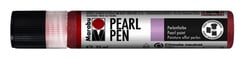 Marqueur peinture - Pearl Pen - 25 ml - rouge irisé - Marabu