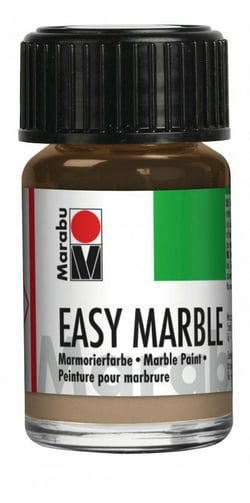Peinture pour marbrure Marabu Easy Marble - Capuccino 049 - 15 ml