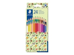 1 Etui de 24 crayons de couleur - Staedtler - 175 - Modèles assortis 