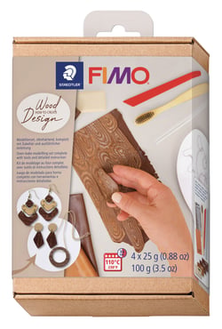 Coffret Fimo - Effet bois How-to-create