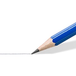 Crayon graphite avec embout gomme - Norica® 132 46 - HB - Staedtler
