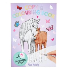 Livre de coloriage Miss Melody - Chevaux