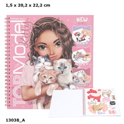 Album à  colorier Create Your Kitty TOPModel