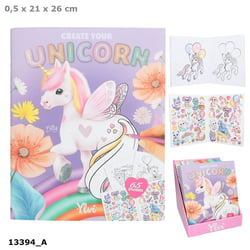 Livre de coloriage Ylvi Create your Unicorn
