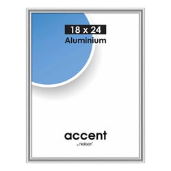 Cadre accent argent poli 18x24 cadre accent argent poli 18x24