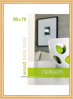 Cadre Derby or 50 x 70 cm en bois