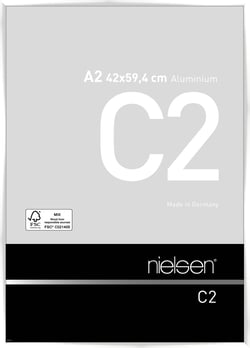Cadre Nielsen C2 42 x 59,4 cm - blanc brillant